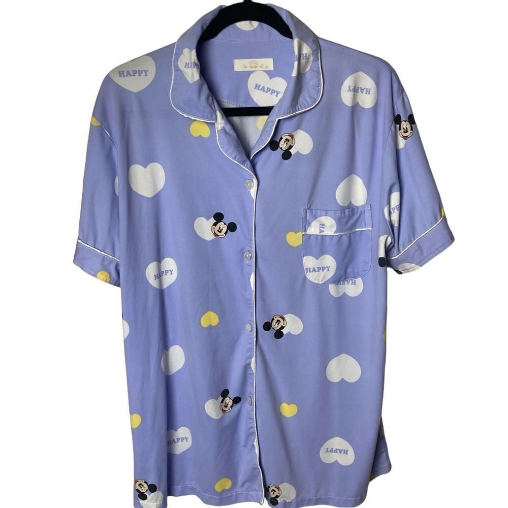 Mickey Mouse Pajama Top Woman’s Size XXL